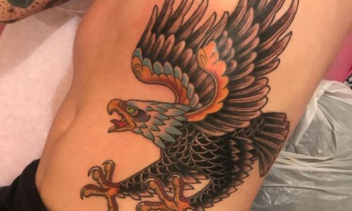 Premium Vector | Eagle tattoo